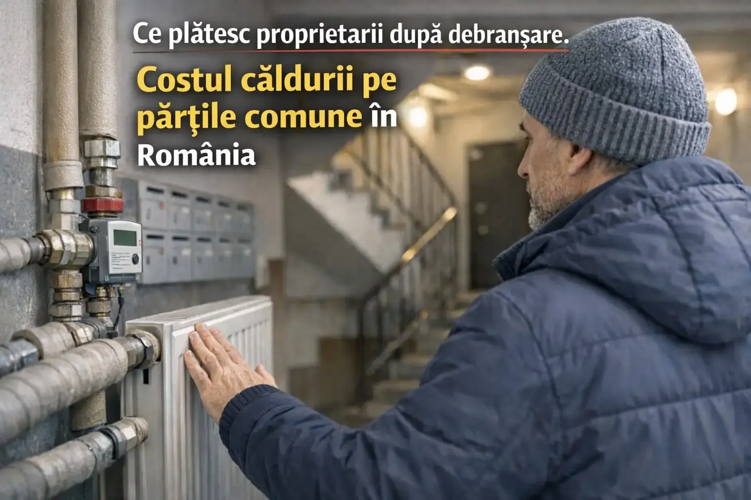 Costul încălzirii pe părțile comune după debranșare de la incalzire